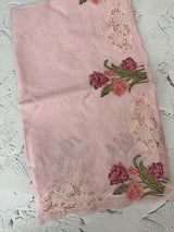 Kota silk saree with cutwork & embroidery borders  MKS15239 - PaselOnionPink