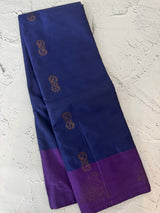 Semi silk saree with blouse MBS7854