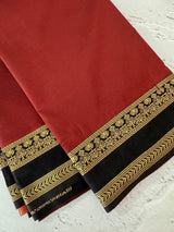 Semi Kanchi pattu saree with broacde blouse MBS7845
