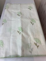 Kota silk cotton saree with applique work MS81789