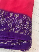 Chiffon georgette saree - MS7633