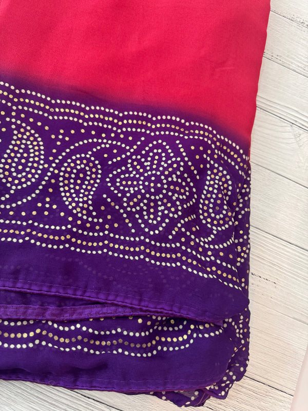 Chiffon georgette saree - MS7633