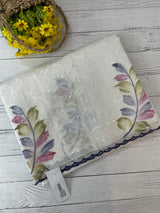 NetkKota saree with handpainting and embroidery MS7833