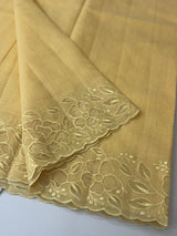 Soft kota silk saree with applique work MS85432