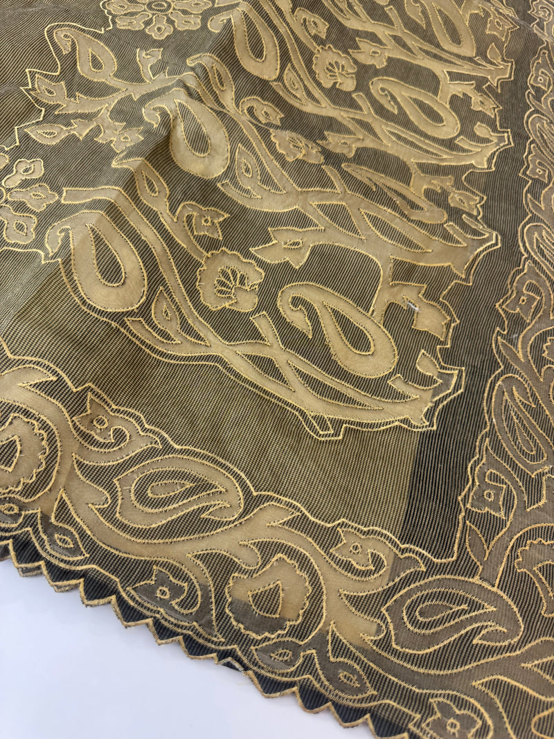 Kota Supernet saree with applique work MSH102