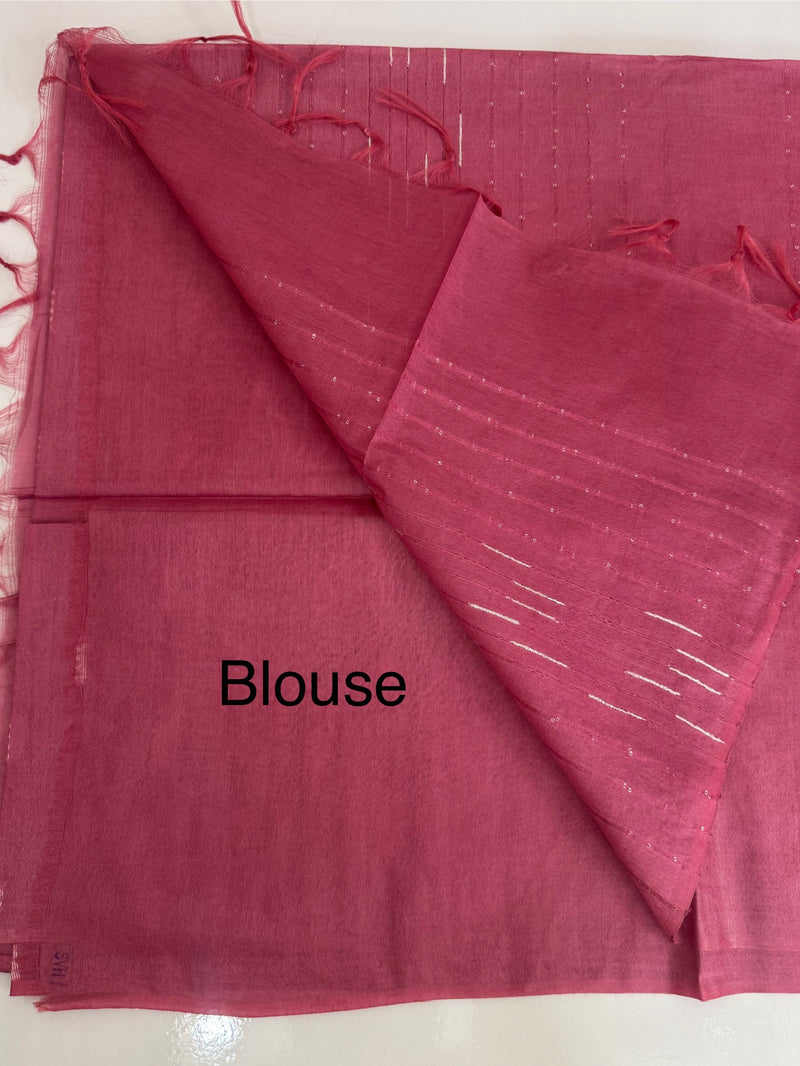Semi tussar saree MS871