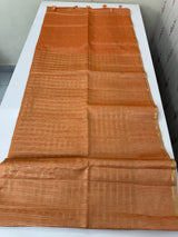 Tussar mix Semi silk saree with small zari weaving MSS8925