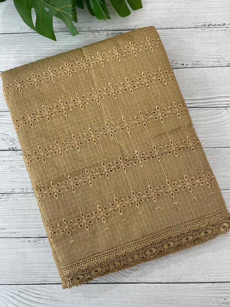 NetKota Hakoba saree with lace border MS6713