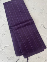 Soft organza saree with thread lines and sequence work MOS868 (18)
