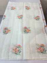 Silky kota embroidery saree MSK654