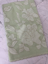 Netkota saree with appliqué work - MSH912 PastelGreen