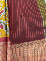 Semi silk saree with zari border MS99789