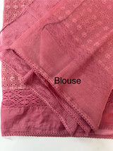 Kota silk Hakoba saree with crochet border MS6712