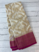 Semi banarasi Georgette saree - MSB8976