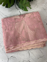 Semi organza saree with thread work - MSH910