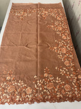 Soft kota silk saree with embriodery  MS12859
