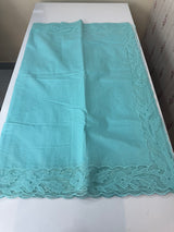 Mul chanderi saree with applique borders MSH111 PastelBlue