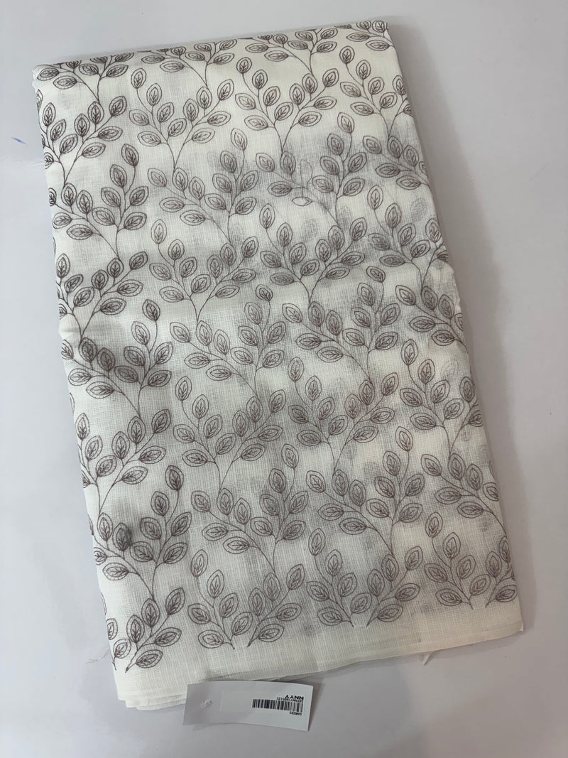 Kota cotton embriodery saree MS1490