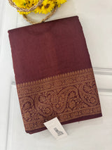 Banarasi warm silk saree with brocade blouse MS12165 Maroon