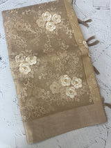 Tissue silk saree with embroidery MSH240