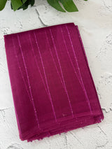 Soft organza saree with thread lines and sequence work MOS868 (17)