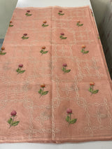 Silky kota embroidery saree MSK4333