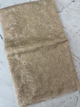 Glass Organza saree with thread work - MCW889