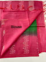 Bhagalpuri Semi tussar saree with contrast pallu and blouse MS899