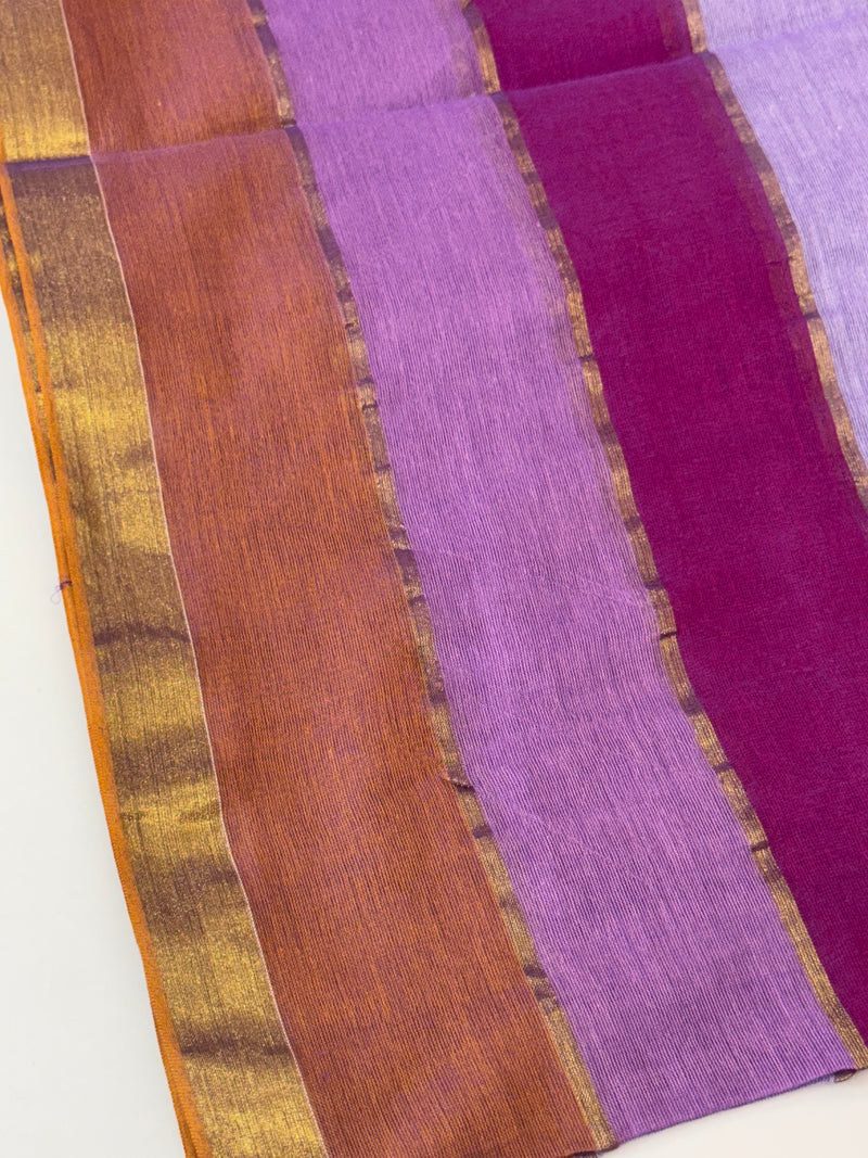 Rainbow Soft mulcotton saree MS4436