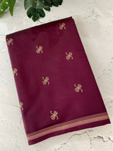 Soft Gachi silk saree with zari weaving MGH76