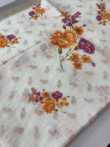 Digital printed semi Linen Saree MLS615- 22