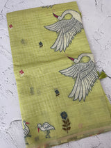 Jamdani silk Cotton Saree with thread work  MSJ790