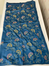 Vichithra soft silk saree with embroidery MSV675