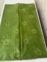 Semi Organza saree with embroidery - MSH375