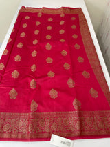 Semi banarasi Georgette saree - MSB8977