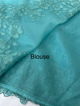 Soft Organza saree with embroidery borders - MSH299