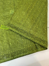 Cutwork Blended Jute - tussar saree MTS9079