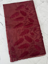 Semi Organza saree with thread work - MSH7654