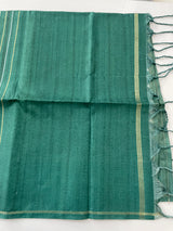Multi color Semi soft silk saree with borders MSS590