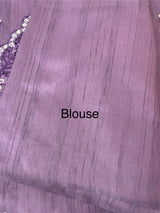 Cutwork Semi tussar saree MTSS680