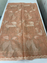 Semi organza saree with thread work - MSH910