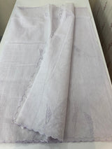 Khadi Linen saree with net applique borders MSH247 PaleLavender (2)
