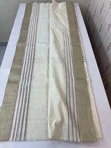 Soft Chanderi viscose silk saree with applique work MS1802
