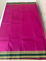 Semi Kanchi pattu saree with broacde blouse MBS7845