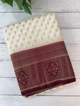 Semi banarasi Georgette saree - MSB8976