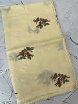 Kota silk saree with embroidery MS15220 - PastelYellow