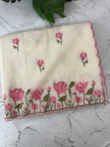 Mul chanderi embriodery saree with scalloped borders MSH176 (3)