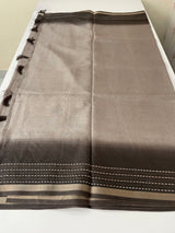 Soft Semi silk saree with thread work MSR698