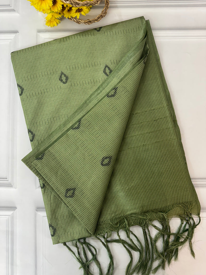 Semi tussar saree MS871