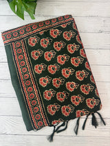 Printed soft crepe silk sarees MS5432